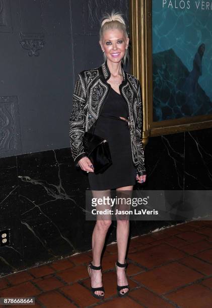 Actress Tara Reid attends the premiere of "The Tribes of Palos Verdes" at The Theatre at Ace Hotel on November 17, 2017 in Los Angeles, California.