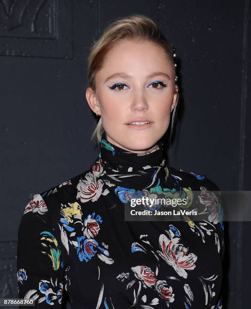 Actress Maika Monroe attends the premiere of "The Tribes of Palos Verdes" at The Theatre at Ace Hotel on November 17, 2017 in Los Angeles, California.