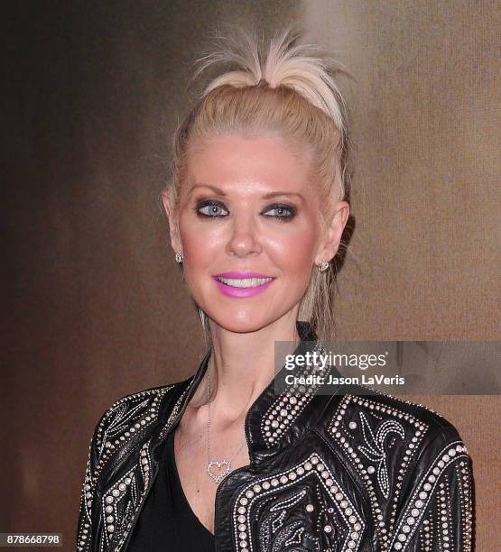 Actress Tara Reid attends the premiere of "The Tribes of Palos Verdes" at The Theatre at Ace Hotel on November 17, 2017 in Los Angeles, California.