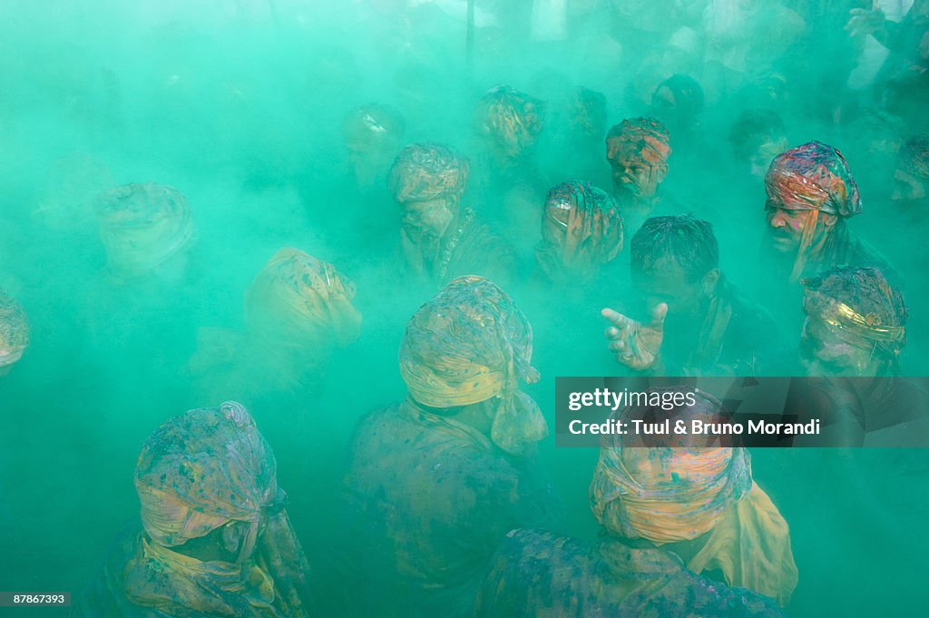 India, Holi festival, color and spring festival.