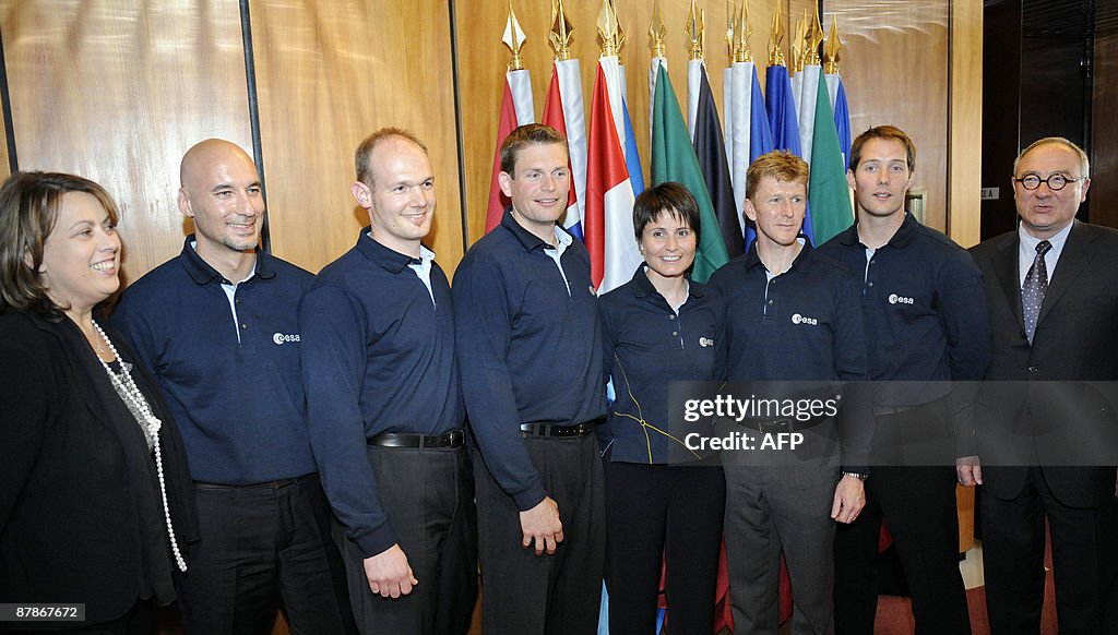 The European Space Agency new astronauts