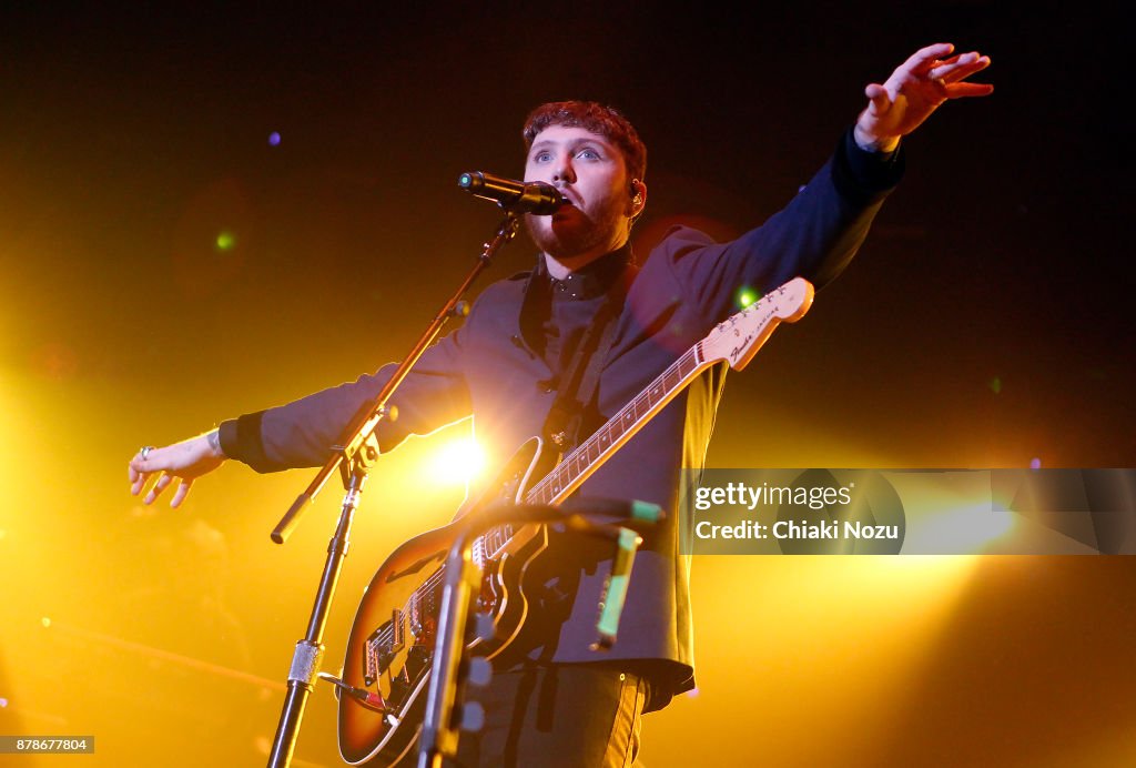 James Arthur Performs At The SSE Arena Wembley