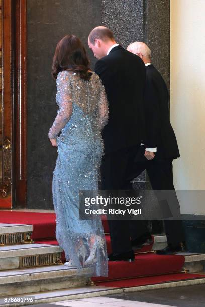Catherine, Duchess of Cambridge and Prince William, Duke of Cambridge attend the Royal Variety Performance at Palladium Theatre on November 24, 2017...