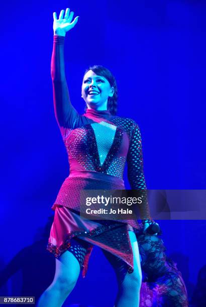 Lisa Scott-Lee of Steps perform at The O2 Arena on November 24, 2017 in London, England.