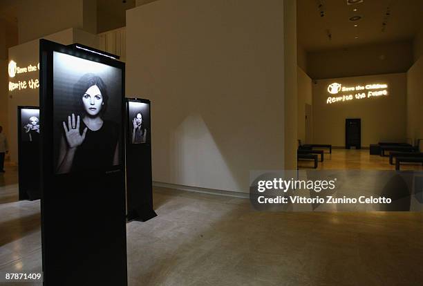 An interior view during the opening exhibition of Bulgari 'Between Eternity And History' at the Exposition Palace on May 20, 2009 in Rome, Italy.