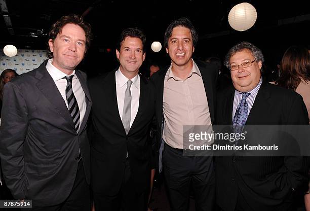 Actor Timothy Hutton, SVP of the Content Creation Group for TNT, TBS & TCM Michael Wright, actor Ray Romano and President of Turner Entertainment...