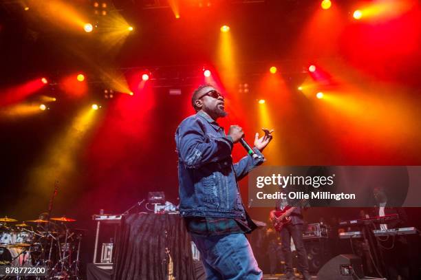 Sarkodie performs live on stage at The o2 Kentish Town Forum on November 24, 2017 in London, England.