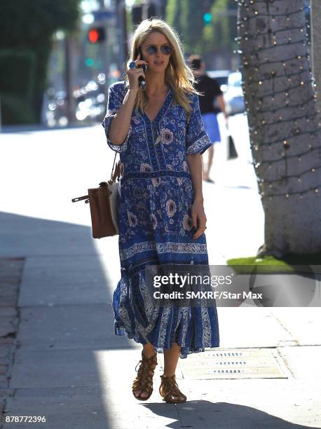 Nicky Hilton is seen on November 24, 2017 in Los Angeles, CA.