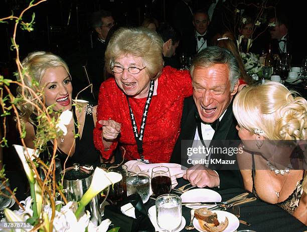 Dr. Ruth Westheimer and Hugh Hefner