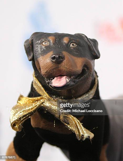 Triumph the Insult Comic Dog attends Comedy Central's "Night Of Too Many Stars" benefit for Autism education at the Beacon Theater in New York City...