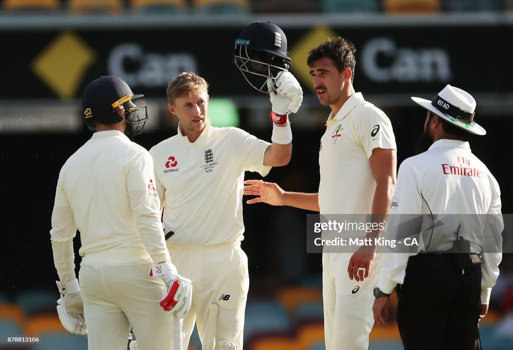 Australia v England - First Test: Day 3