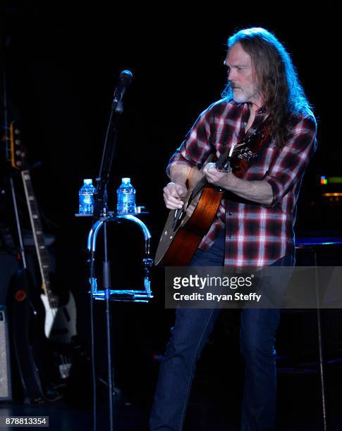 Recording artist Timothy B. Schmit performs as he kicks off his tour at The Orleans Showroom at The Orleans Hotel & Casino on November 24, 2017 in...