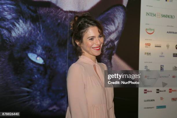 Isabella Ragonese during the opening ceremony of he 35nd edition of the Torino Film Festival on 24 November, 2017 in Turin, Italy.