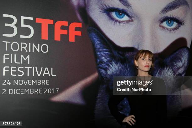 The french actress Lolita Chammah during the opening ceremony of he 35nd edition of the Torino Film Festival on 24 November, 2017 in Turin, Italy.
