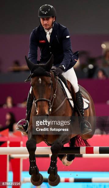 Piergiorgio Bucci attends the Madrid Horse Week 2017 at IFEMA on November 24, 2017 in Madrid, Spain.