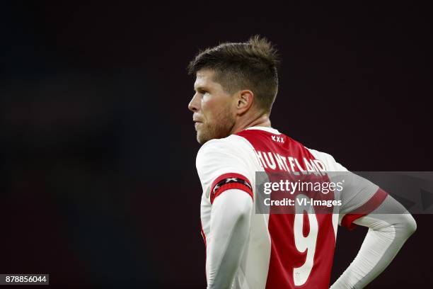 Klaas Jan Huntelaar of Ajax during the international friendly match between Ajax Amsterdam and Borussia Mönchengladbach at the Amsterdam Arena on...