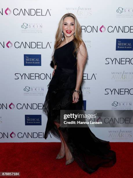 Matty Samaei attends the MyFaceMyBody Awards 2017 Australasia at Hilton Hotel on November 25, 2017 in Sydney, Australia.