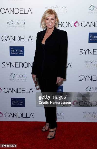 Victoria Rees attends the MyFaceMyBody Awards 2017 Australasia at Hilton Hotel on November 25, 2017 in Sydney, Australia.