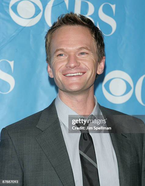 Actor Neil Patrick Harris attends the 2009 CBS Upfront at Terminal 5 on May 20, 2009 in New York City.