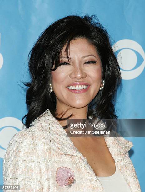 Personality Julie Chen attends the 2009 CBS Upfront at Terminal 5 on May 20, 2009 in New York City.