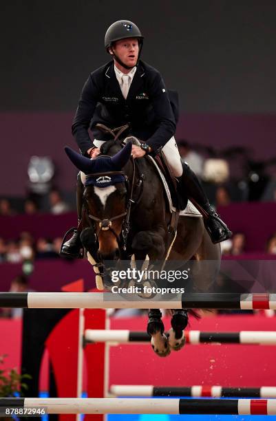 Niels Bruynseels attends the Madrid Horse Week 2017 at IFEMA on November 24, 2017 in Madrid, Spain.