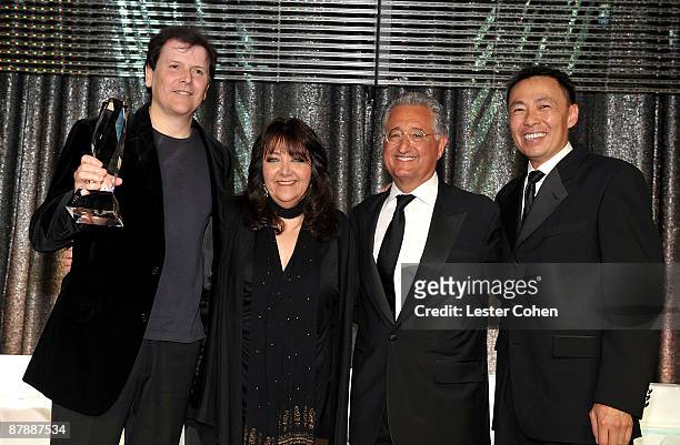 Film/Music Award winner Trevor Raybin, BMI Vice President, Film/TV Relations Doreen Ringer Ross, BMI President & CEO Del Bryant and BMI Executive...
