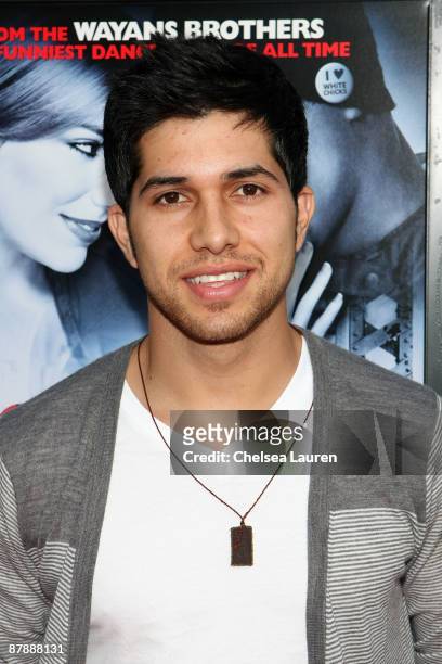 Actor Walter Perez arrives at the Los Angeles premiere of "Dance Flick" at the ArcLight Hollywood on May 20, 2009 in Hollywood, California.