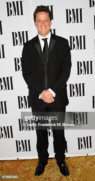 Composer Nathan Barr attends the BMI annual Film and Television Awards at the Beverly Wilshire Hotel on May 20, 2009 in Beverly Hills, California.