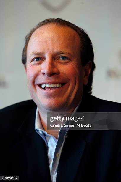 Greg McLaughlin, President of the Tiger Woods Foundation, at a press conference in 2008 held in the USA.