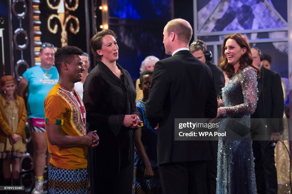 The Duke & Duchess Of Cambridge Attend The Royal Variety Performance