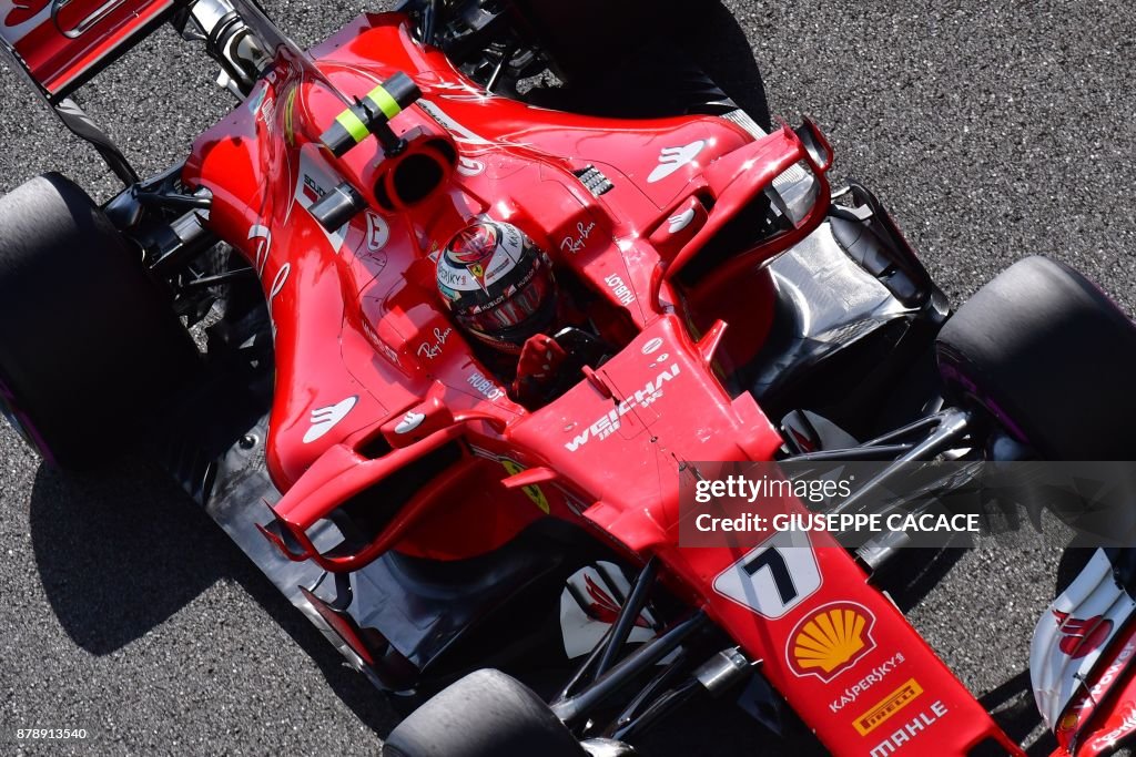 AUTO-PRIX-F1-ABU DHABI-PRACTICE