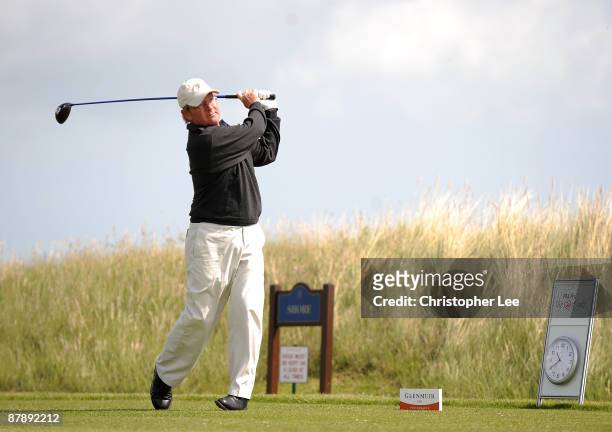 Michael Deeley in action during the Glenmuir PGA Professional Championship South Regional Qualifier at Prince's Golf Club on May 20, 2009 in...