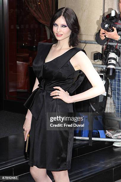 Sophie Ellis Bextor attends the Ivor Novello Awards at Grosvenor House, on May 21, 2009 in London, England.