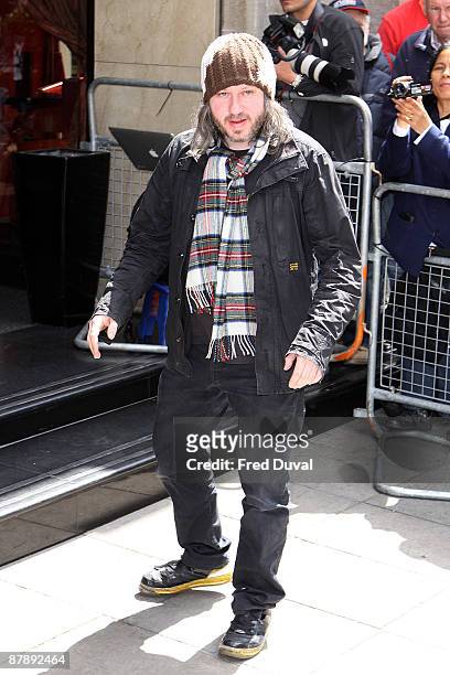 Badly Drawn Boy attends the Ivor Novello Awards at Grosvenor House, on May 21, 2009 in London, England.