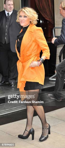 Cerys Mathews attends the 'Ivor Novello Awards' at Grosvenor House, on May 21, 2009 in London, England.