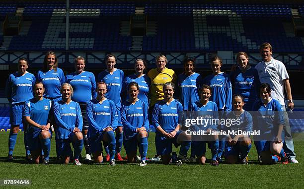 Teddy Sheringham experiences the tension of football managemnent on the sidelines of the Wrigley's Extra All Female Football Aid game during the All...