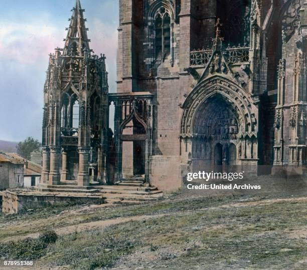 The Cathedral in Chalons sur Marne, what today is called Chalons en Champagne.