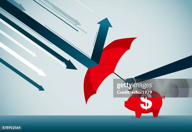 sheltering - coverage concept stock illustrations