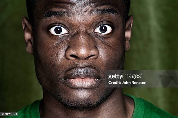 portrait of surprised young man - confusion bildbanksfoton och bilder