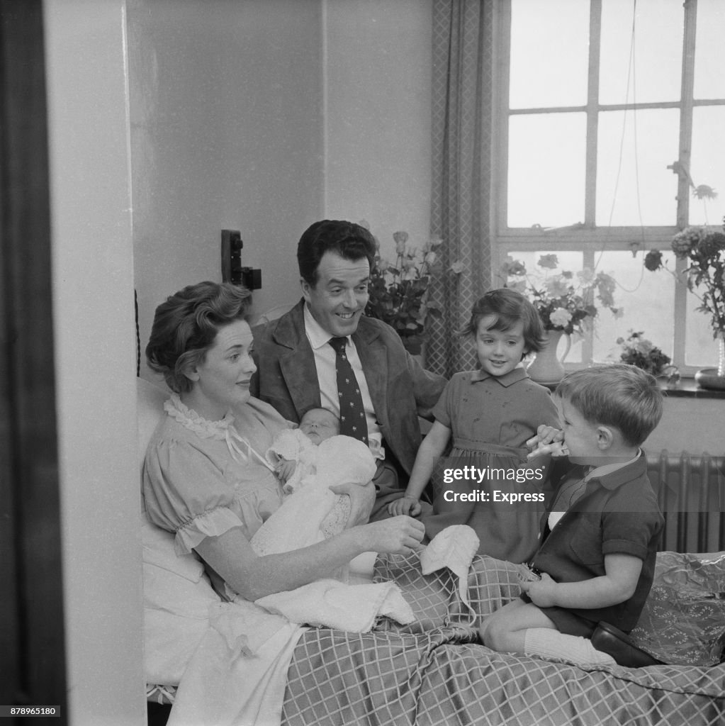 Brian Rix British actor and activist Brian Rix , and wife, actress Elspet Gray ...