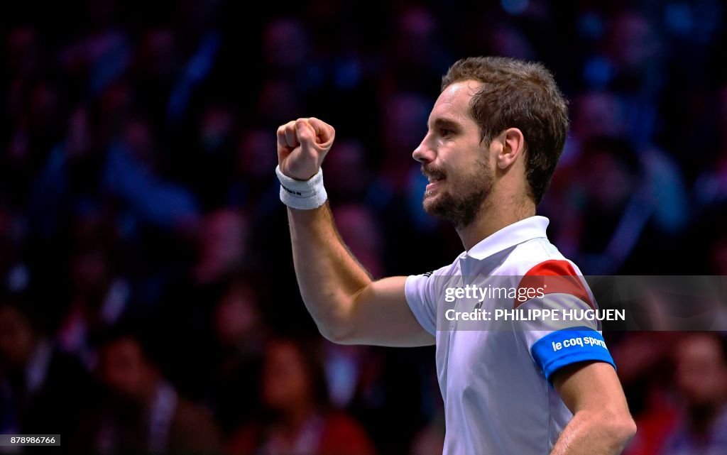 TENNIS-DAVIS-CUP-FRA-BEL