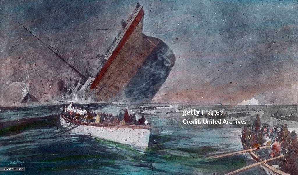 The RMS Titanic takes up its journey on the bottom of the North Atlantic.