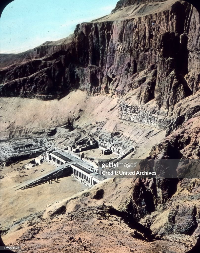 Rock temple of Deir el Bahri.