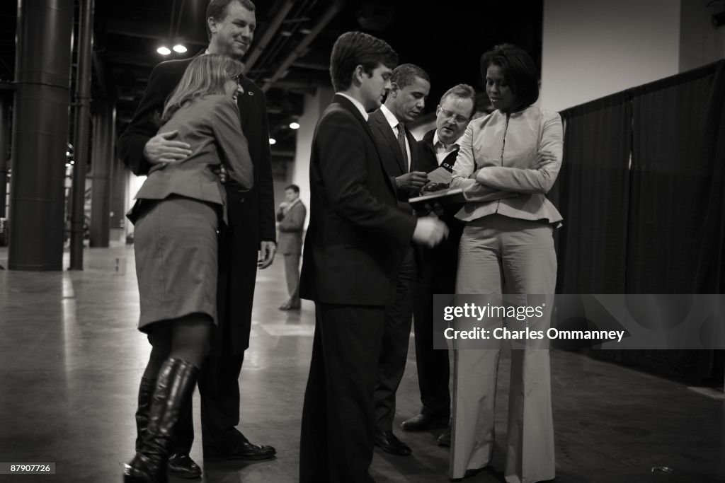 Senator Barack Obama Campaigns in Texas