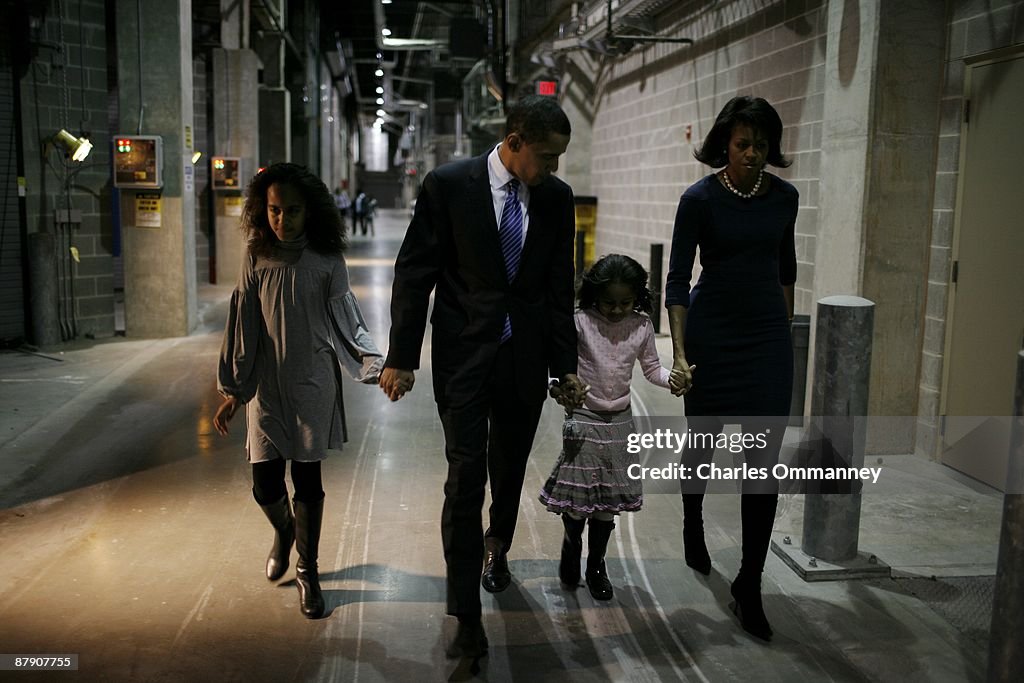 Senator Obama On The Campaign Trail
