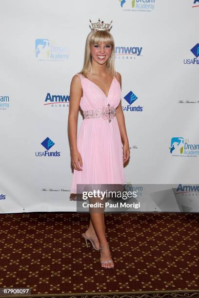 Taylor Hanna Fitch, Miss South Carolina's Outstanding Teen 2008, attends the U.S. Dream Academy's 8th Annual "Power of a Dream" Gala at the Ritz...