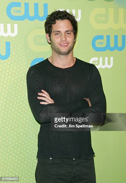 Actor Penn Badgley attends the 2009 The CW Network UpFront at Madison Square Garden on May 21, 2009 in New York City.