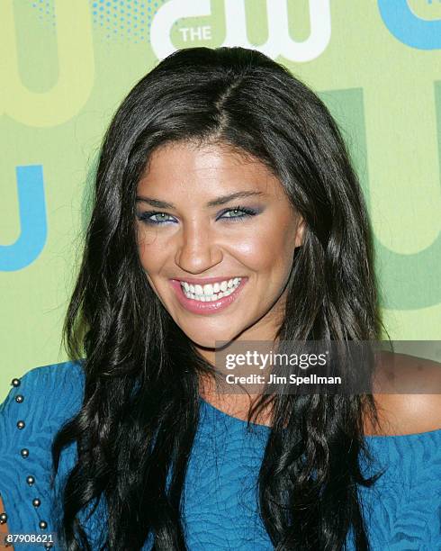 Actress Jessica Szohr attends the 2009 The CW Network UpFront at Madison Square Garden on May 21, 2009 in New York City.
