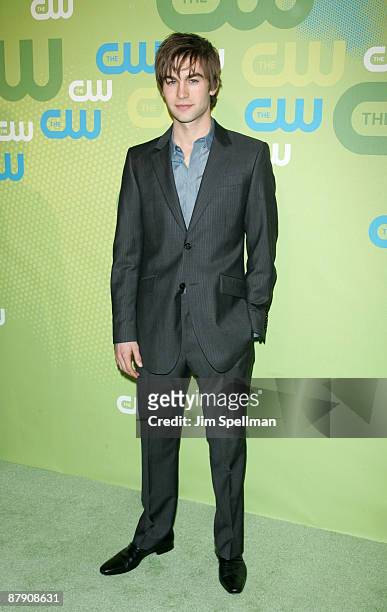Actor Chace Crawford attends the 2009 The CW Network UpFront at Madison Square Garden on May 21, 2009 in New York City.