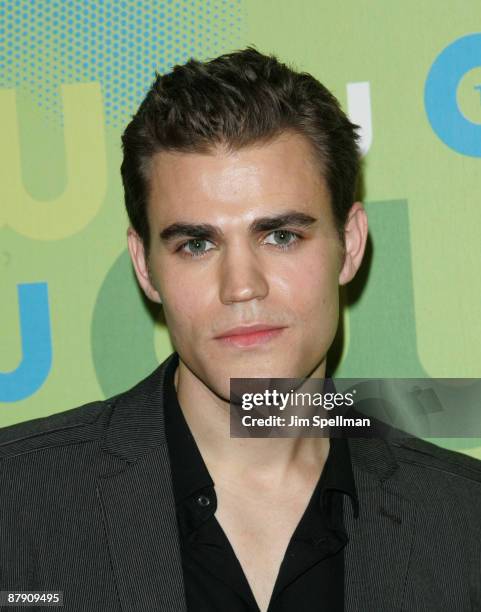 Actors Paul Wesley attends the 2009 The CW Network UpFront at Madison Square Garden on May 21, 2009 in New York City.